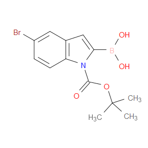 5-BROMO-1-(TERT-BUTOXYCARBONYL)-1H-INDOL-2-YLBORONIC ACID