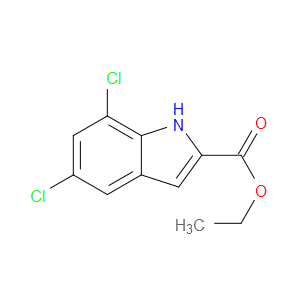 ETHYL 5,7-DICHLORO-1H-INDOLE-2-CARBOXYLATE