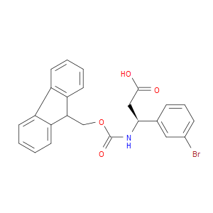 FMOC-(S)-3-AMINO-3-(3-BROMO-PHENYL)-PROPIONIC ACID