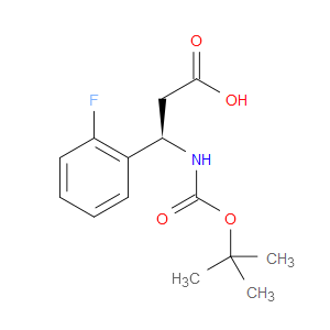 BOC-(R)-3-AMINO-3-(2-FLUORO-PHENYL)-PROPIONIC ACID