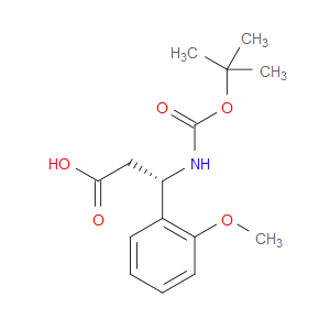 (S)-3-((TERT-BUTOXYCARBONYL)AMINO)-3-(2-METHOXYPHENYL)PROPANOIC ACID - Click Image to Close