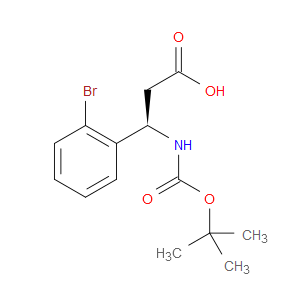 BOC-(R)-3-AMINO-3-(2-BROMO-PHENYL)-PROPIONIC ACID