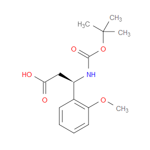 (R)-3-((TERT-BUTOXYCARBONYL)AMINO)-3-(2-METHOXYPHENYL)PROPANOIC ACID