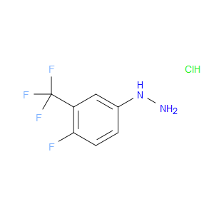 4-FLUORO-3-(TRIFLUOROMETHYL)PHENYLHYDRAZINE HYDROCHLORIDE - Click Image to Close