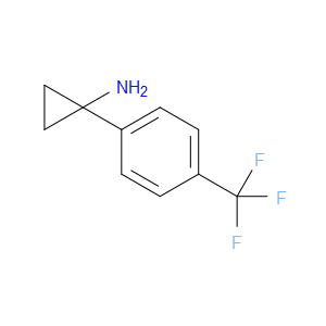1-(4-(TRIFLUOROMETHYL)PHENYL)CYCLOPROPANAMINE
