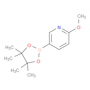 2-METHOXY-5-(4,4,5,5-TETRAMETHYL-1,3,2-DIOXABOROLAN-2-YL)PYRIDINE