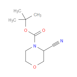 TERT-BUTYL 3-CYANOMORPHOLINE-4-CARBOXYLATE