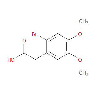 2-BROMO-4,5-DIMETHOXYPHENYLACETIC ACID - Click Image to Close