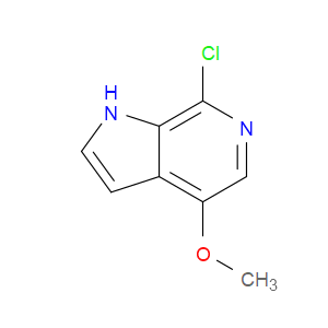 7-CHLORO-4-METHOXY-1H-PYRROLO[2,3-C]PYRIDINE