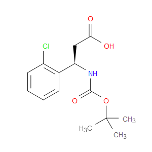 BOC-(R)-3-AMINO-3-(2-CHLORO-PHENYL)-PROPIONIC ACID