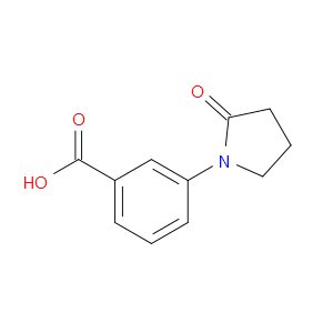 3-(2-OXOPYRROLIDIN-1-YL)BENZOIC ACID - Click Image to Close