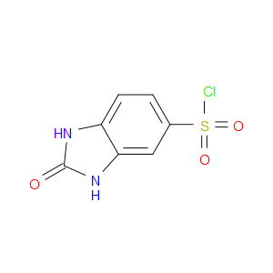 2-OXO-2,3-DIHYDRO-1H-BENZOIMIDAZOLE-5-SULFONYL CHLORIDE - Click Image to Close