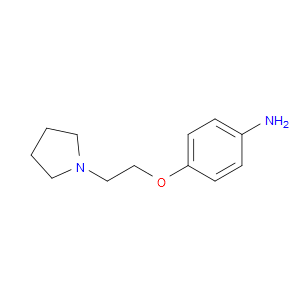 4-(2-(PYRROLIDIN-1-YL)ETHOXY)ANILINE