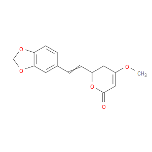 (R)-6-[(E)-2-(1,3-Benzodioxol-5-yl)ethenyl]-5,6-dihydro-4-methoxy-2H-pyran-2-one - Click Image to Close