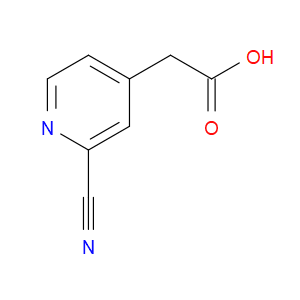 2-(2-CYANOPYRIDIN-4-YL)ACETIC ACID