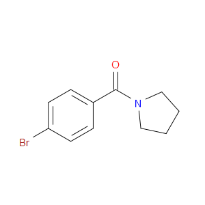 (4-BROMOPHENYL)(PYRROLIDIN-1-YL)METHANONE