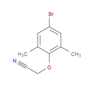 2-(4-BROMO-2,6-DIMETHYLPHENOXY)ACETONITRILE