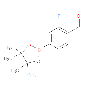 2-FLUORO-4-(4,4,5,5-TETRAMETHYL-1,3,2-DIOXABOROLAN-2-YL)BENZALDEHYDE
