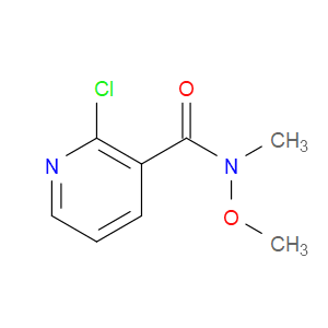 2-CHLORO-N-METHOXY-N-METHYLNICOTINAMIDE - Click Image to Close