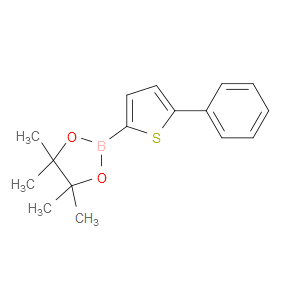 4,4,5,5-TETRAMETHYL-2-(5-PHENYLTHIOPHEN-2-YL)-1,3,2-DIOXABOROLANE