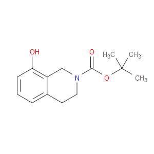TERT-BUTYL 8-HYDROXY-3,4-DIHYDROISOQUINOLINE-2(1H)-CARBOXYLATE - Click Image to Close