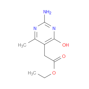 ETHYL (2-AMINO-4-HYDROXY-6-METHYL-5-PYRIMIDINYL)ACETATE