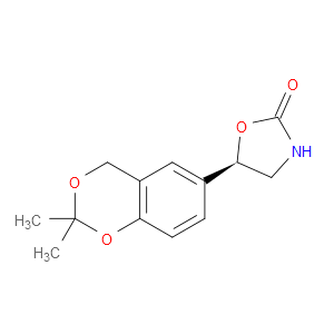 (R)-5-(2,2-DIMETHYL-4H-BENZO[D][1,3]DIOXIN-6-YL)OXAZOLIDIN-2-ONE
