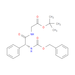 (R)-TERT-BUTYL 2-(2-(BENZYLOXYCARBONYLAMINO)-2-PHENYLACETAMIDO)ACETATE
