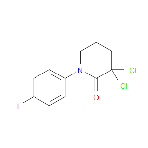 3,3-DICHLORO-1-(4-IODOPHENYL)PIPERIDIN-2-ONE