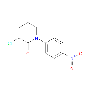 3-CHLORO-1-(4-NITROPHENYL)-5,6-DIHYDROPYRIDIN-2(1H)-ONE - Click Image to Close