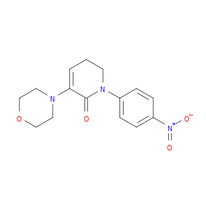 3-MORPHOLINO-1-(4-NITROPHENYL)-5,6-DIHYDROPYRIDIN-2(1H)-ONE - Click Image to Close