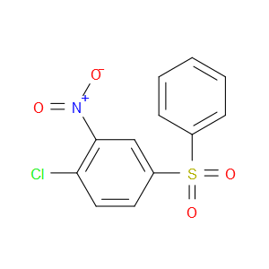 1-CHLORO-2-NITRO-4-(PHENYLSULFONYL)BENZENE