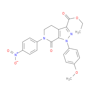 ETHYL 1-(4-METHOXYPHENYL)-6-(4-NITROPHENYL)-7-OXO-4,5,6,7-TETRAHYDRO-1H-PYRAZOLO[3,4-C]PYRIDINE-3-CARBOXYLATE