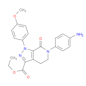 ETHYL 6-(4-AMINOPHENYL)-1-(4-METHOXYPHENYL)-7-OXO-4,5,6,7-TETRAHYDRO-1H-PYRAZOLO[3,4-C]PYRIDINE-3-CARBOXYLATE - Click Image to Close