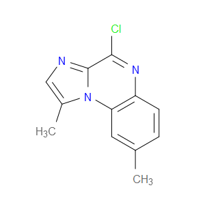 4-CHLORO-1,8-DIMETHYL-IMIDAZO[1,2-A]QUINOXALINE - Click Image to Close