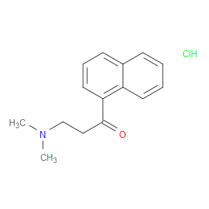 3-(DIMETHYLAMINO)-1-(NAPHTHALEN-1-YL)PROPAN-1-ONE HYDROCHLORIDE