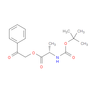 (S)-2-OXO-2-PHENYLETHYL 2-((TERT-BUTOXYCARBONYL)AMINO)PROPANOATE