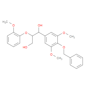 1-(4-(BENZYLOXY)-3,5-DIMETHOXYPHENYL)-2-(2-METHOXYPHENOXY)PROPANE-1,3-DIOL