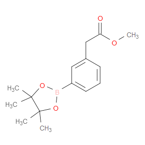 METHYL 2-(3-(4,4,5,5-TETRAMETHYL-1,3,2-DIOXABOROLAN-2-YL)PHENYL)ACETATE