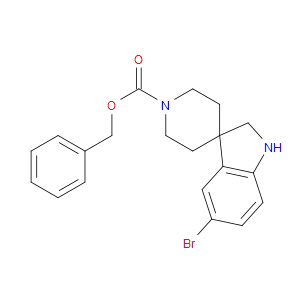 BENZYL 5-BROMOSPIRO[INDOLINE-3,4'-PIPERIDINE]-1'-CARBOXYLATE - Click Image to Close