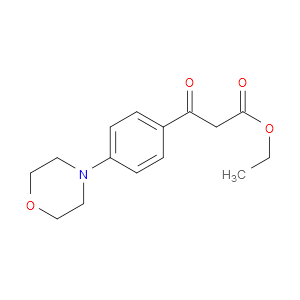 ETHYL 3-(4-MORPHOLINOPHENYL)-3-OXOPROPANOATE