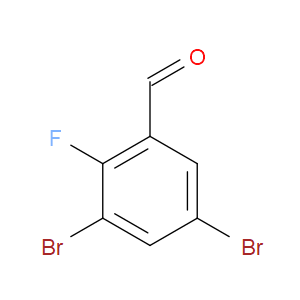 3,5-DIBROMO-2-FLUOROBENZALDEHYDE
