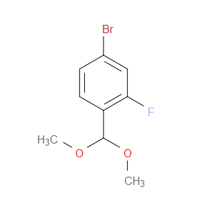 4-BROMO-1-(DIMETHOXYMETHYL)-2-FLUOROBENZENE - Click Image to Close