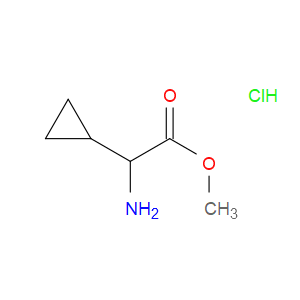METHYL 2-AMINO-2-CYCLOPROPYLACETATE HYDROCHLORIDE - Click Image to Close