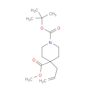 1-TERT-BUTYL 4-METHYL 4-ALLYLPIPERIDINE-1,4-DICARBOXYLATE