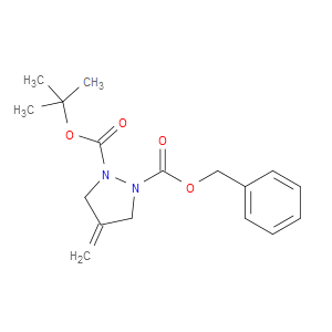 1-BOC-2-CBZ-4-METHYLENE-PYRAZOLIDINE