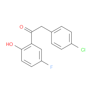 2-(4-CHLOROPHENYL)-5'-FLUORO-2'-HYDROXYACETOPHENONE