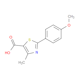 2-(4-METHOXYPHENYL)-4-METHYL-1,3-THIAZOLE-5-CARBOXYLIC ACID