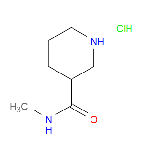 N-METHYLPIPERIDINE-3-CARBOXAMIDE HYDROCHLORIDE - Click Image to Close