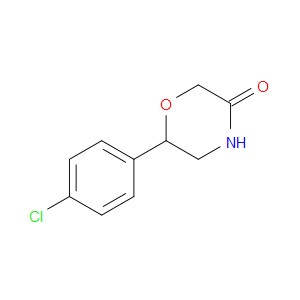6-(4-CHLOROPHENYL)-3-MORPHOLINONE